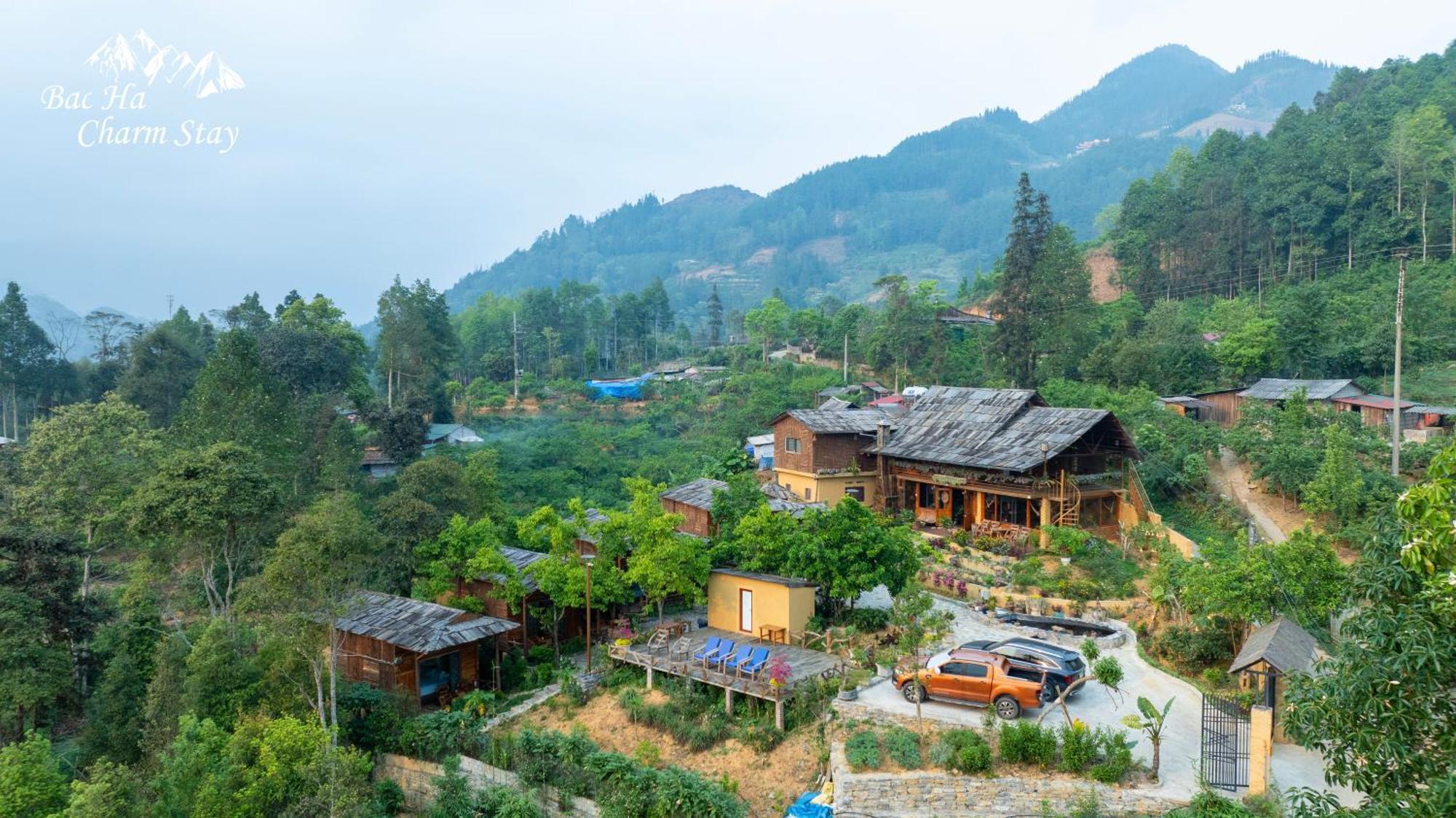Bac Ha Charm Stay ภายนอก รูปภาพ